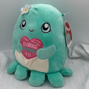 Squishmallow OLINA Octopus Valentines Day 2022 Plush NEW Oceans 4 U 10”